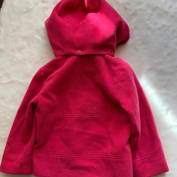 Pink Joe Fresh Pea coat - Picture 3 of 4